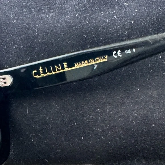 Celine Cocoon 41022 Sunglasses with Case - Black - Picture 4 of 5